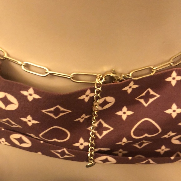 Repurposed Aunthentic Louis Vuitton padlock with New Stainless steel necklace. - Picture 5 of 7